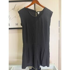 Wilfred 100% Silk Open Back Romper-Size 4